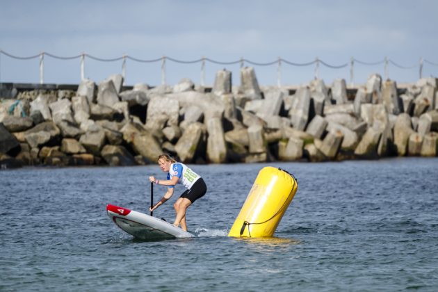 Nicoline Rasmussen, ISA SUP e Paddleboard 2017, Vorupør, Dinamarca. Foto: ISA / Reed.