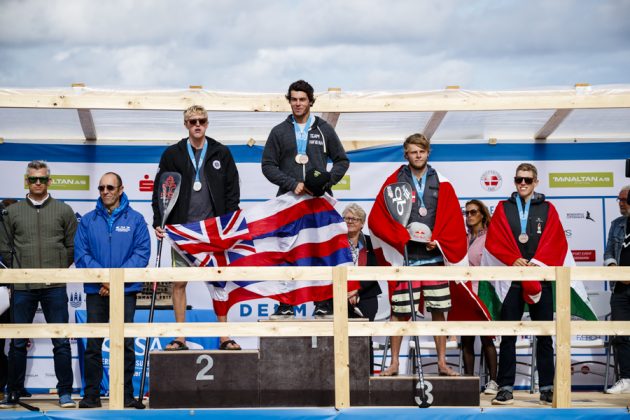 Finalistas do SUP Técnico, ISA SUP e Paddleboard 2017, Vorupør, Dinamarca. Foto: ISA / Reed.