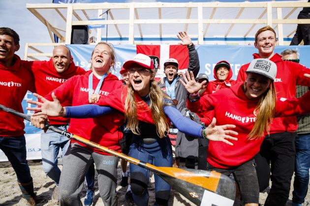 Equipe dinamarquesa, ISA SUP e Paddleboard 2017, Vorupør, Dinamarca. Foto: ISA / Reed.