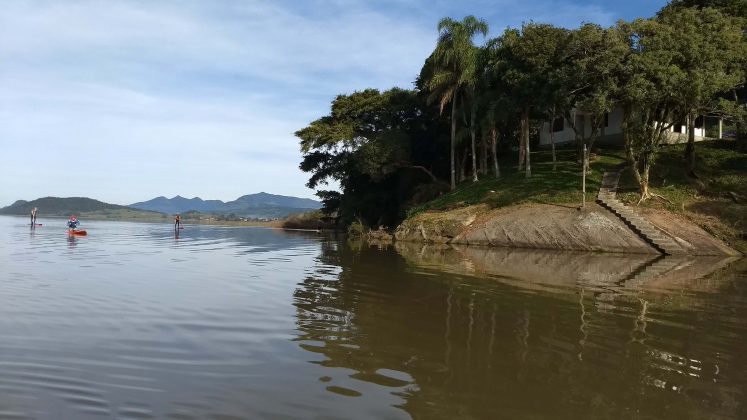 Travessia Lagoa da Itapeva, RS. Foto: Arquivo pessoal.