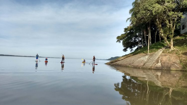 Travessia Lagoa da Itapeva, RS. Foto: Arquivo pessoal.