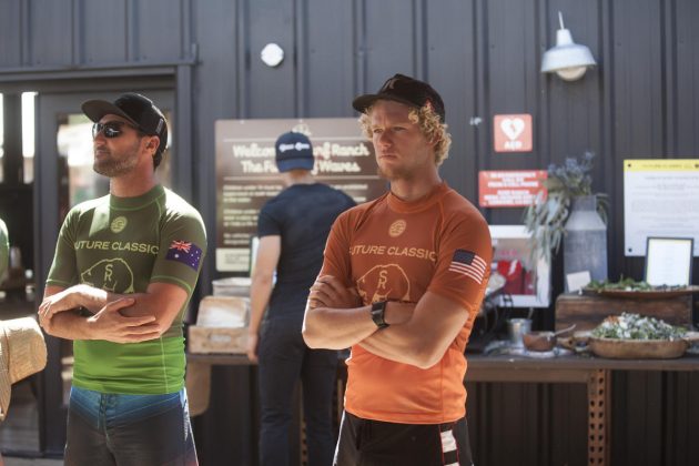 Joel Parkinson e John John Florence, Future Classic 2017, Surf Ranch, Califórnia (EUA). Foto: WSL / Steve Sherman.