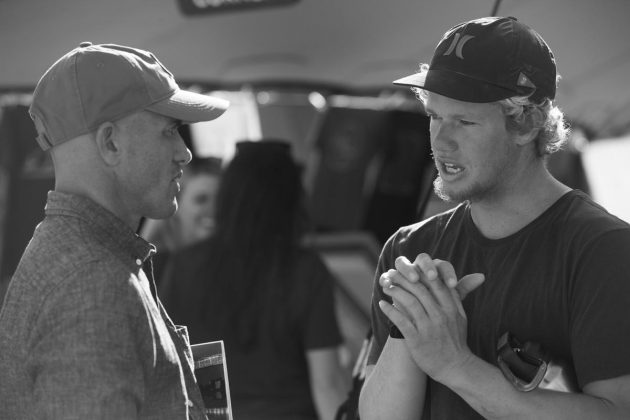 Kelly Slater e John John Florence, Future Classic 2017, Surf Ranch, Califórnia (EUA). Foto: WSL / Steve Sherman.