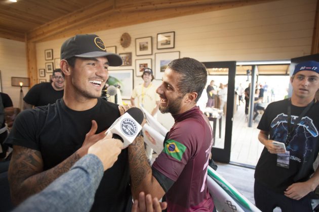 Gabriel Medina e Filipe Toledo, Future Classic 2017, Surf Ranch, Califórnia (EUA). Foto: WSL / Steve Sherman.