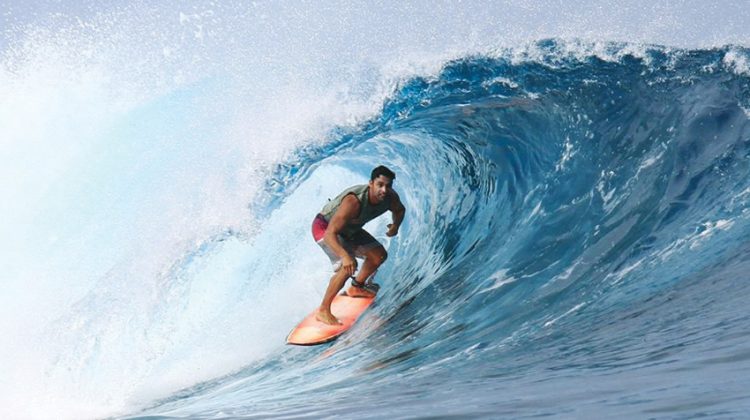 André Mello, Kandui Left, Mentawai, Indonésia. Foto: Arquivo pessoal.