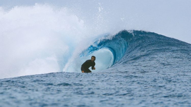 Felipe Serra, Kandui Left, Mentawai, Indonésia. Foto: Arquivo pessoal.