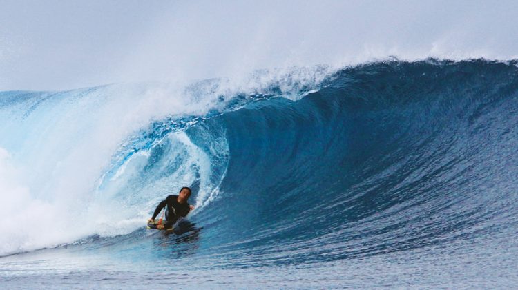 Marcelo Barral, Kandui Left, Mentawai, Indonésia. Foto: Arquivo pessoal.