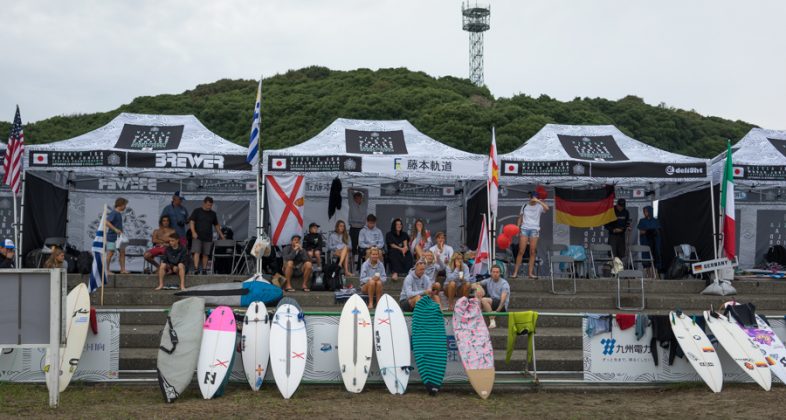 Vissla ISA World Junior 2017, Okuragahama Beach, Hyuga, Japão. Foto: ISA / Sean Evans .