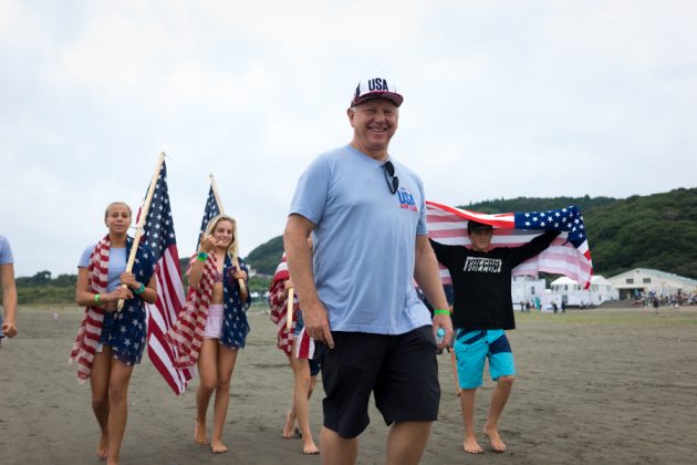 Greg Cruse, Vissla ISA World Junior 2017, Okuragahama Beach, Hyuga, Japão. Foto: ISA / Sean Evans .