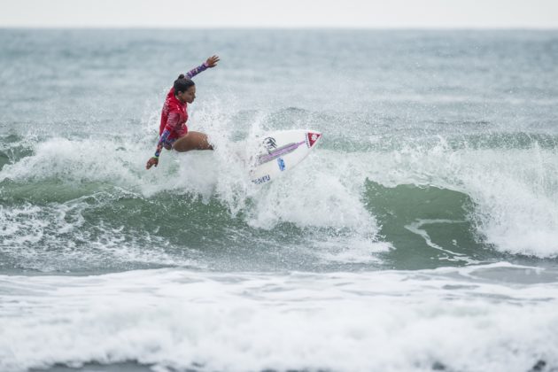 Leticia Cavalcante, VISSLA ISA World Junior 2017, Hyuga, Japão. Foto: ISA / Reed.