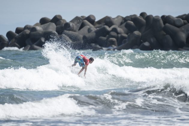 Wallace Vasco, VISSLA ISA World Junior 2017, Hyuga, Japão. Foto: ISA / Reed.