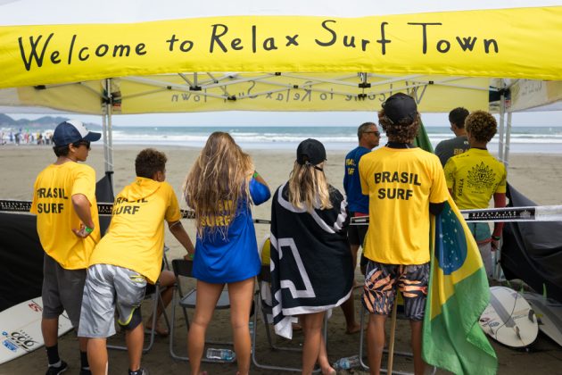 Equipe brasileira, Vissla ISA World Junior 2017, Hyuga, Japão. Foto: ISA / Sean Evans .