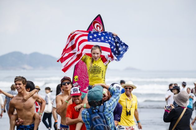 Alyssa Spencer, Vissla ISA World Junior 2017, Hyuga, Japão. Foto: ISA / Reed.