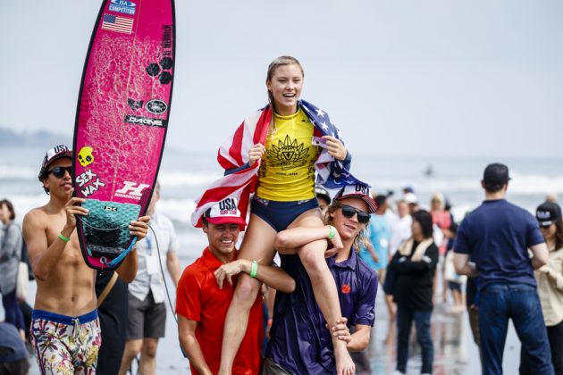 Alyssa Spencer, Vissla ISA World Junior 2017, Hyuga, Japão. Foto: ISA / Reed.