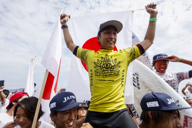 Joh Azuchi, Vissla ISA World Junior 2017, Hyuga, Japão. Foto: ISA / Reed.