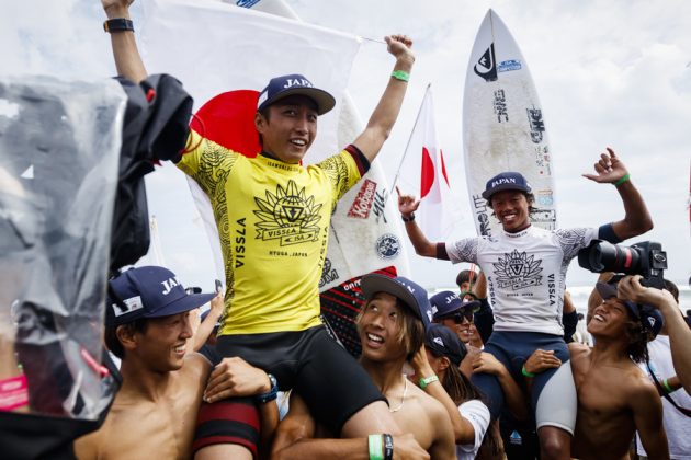 Joh Azuchi, Vissla ISA World Junior 2017, Hyuga, Japão. Foto: ISA / Reed.