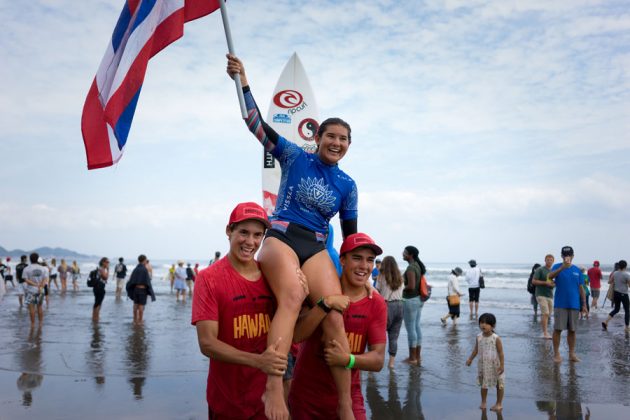 Brisa Hennessy, Vissla ISA World Junior 2017, Hyuga, Japão. Foto: ISA / Sean Evans .