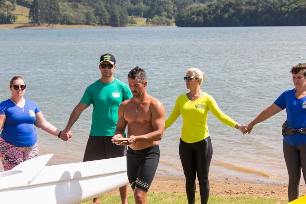 Batismo de canoas no Passaúna Paddle Club. Curitiba (PR). Foto: Naideron Fotografias.