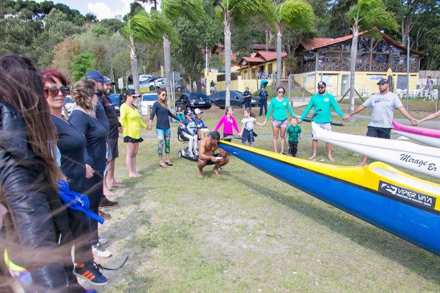 Batismo de canoas no Passaúna Paddle Club. Curitiba (PR). Foto: Naideron Fotografias.