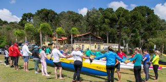 Passaúna Paddle Club batiza novas canoas