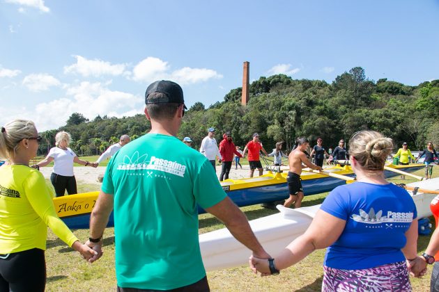 Batismo de canoas no Passaúna Paddle Club. Curitiba (PR). Foto: Naideron Fotografias.