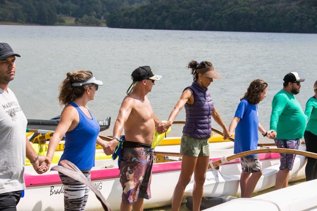 Batismo de canoas no Passaúna Paddle Club. Curitiba (PR). Foto: Naideron Fotografias.