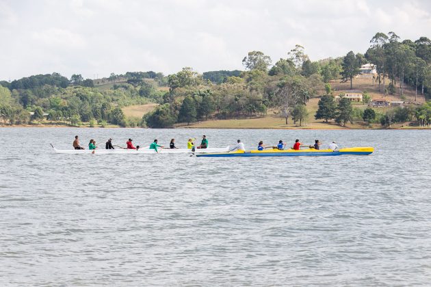 Batismo de canoas no Passaúna Paddle Club. Curitiba (PR). Foto: Naideron Fotografias.