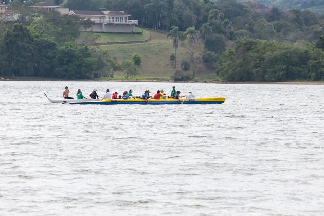 Batismo de canoas no Passaúna Paddle Club. Curitiba (PR). Foto: Naideron Fotografias.