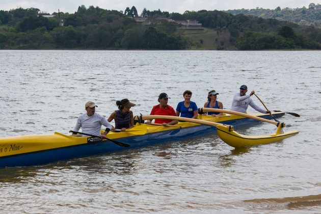 Batismo de canoas no Passaúna Paddle Club. Curitiba (PR). Foto: Naideron Fotografias.