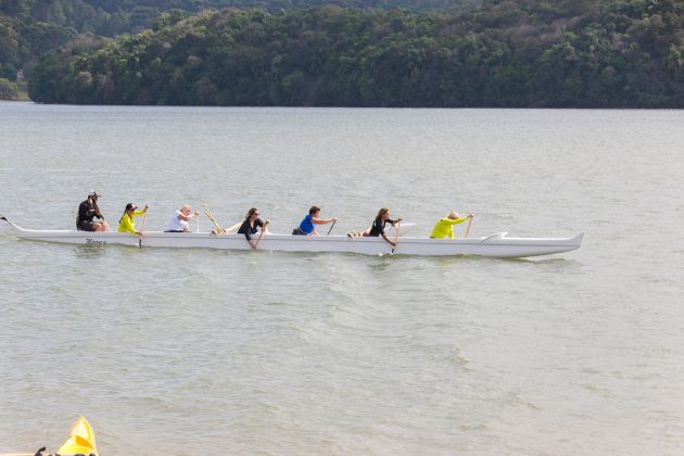 Batismo de canoas no Passaúna Paddle Club. Curitiba (PR). Foto: Naideron Fotografias.