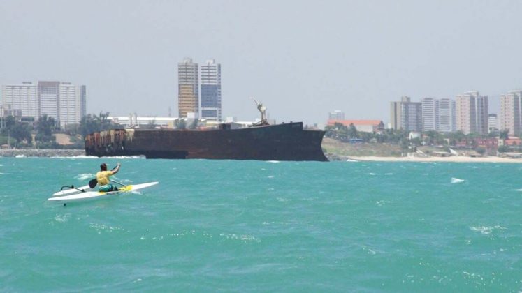 Tríplice Coroa de Downwind - 2ª etapa: Mucuripe e Praia de Icaraí. Foto: Reprodução.