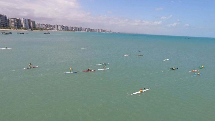 Tríplice Coroa de Downwind - 2ª etapa: Mucuripe e Praia de Icaraí. Foto: Reprodução.