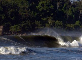 Surfistas organizam evento