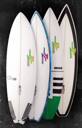 Quiver JC, pranchas John Carper. Foto: Divulgação.