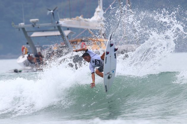 Flavio Nakagima, Hang Loose São Sebastião Pro 2017, Maresias, São Sebastião (SP). Foto: © WSL / Smorigo.