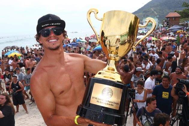 Thiago Camarão, Hang Loose São Sebastião Pro 2017, Maresias, São Sebastião (SP). Foto: © WSL / Smorigo.