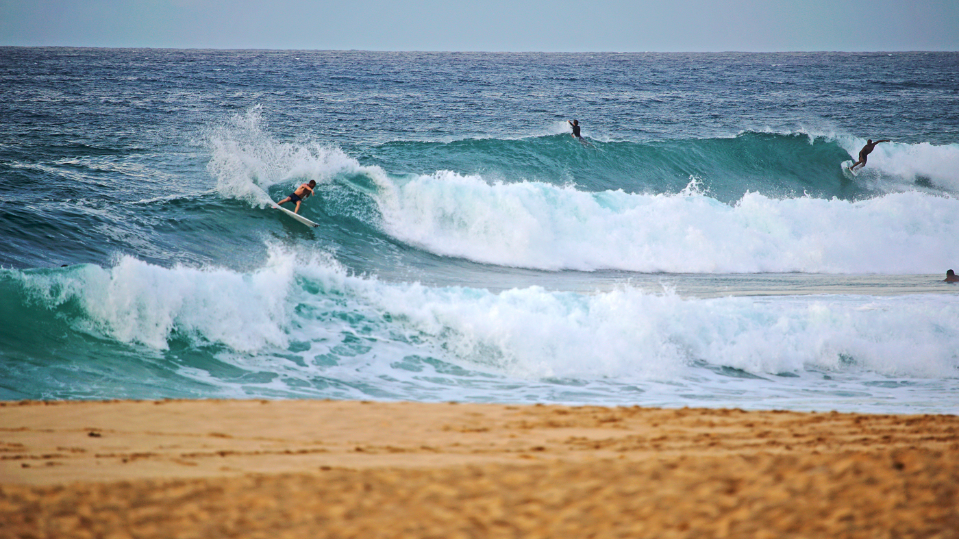 Aquecimento em Oahu