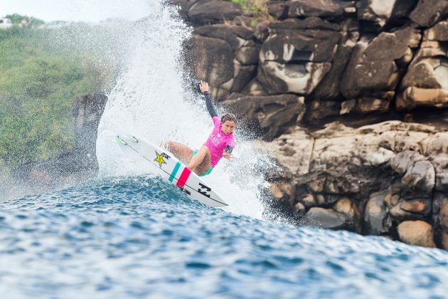 Coutney Conlogue, Maui Women's Pro 2017, Honolua Bay, Havaí. Foto: © WSL / Cestari.