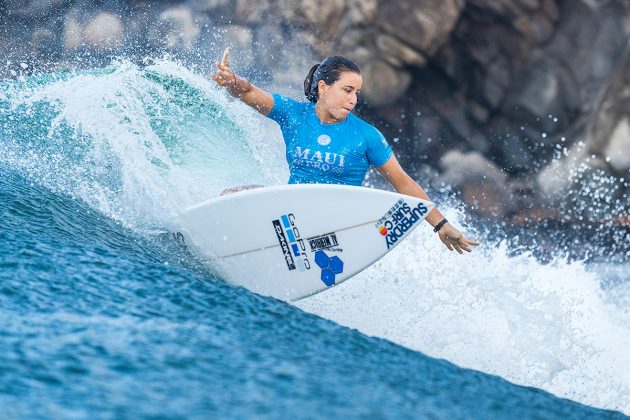 Johanne Defay, Maui Women's Pro 2017, Honolua Bay, Havaí. Foto: © WSL / Cestari.