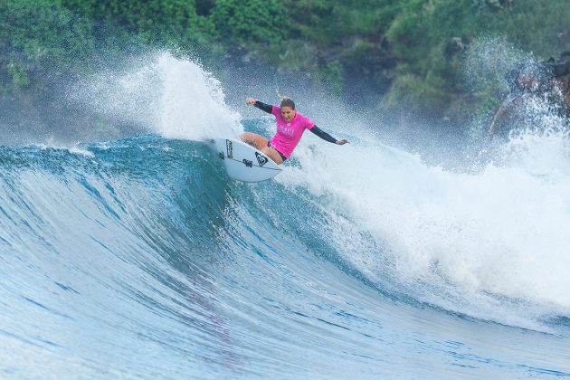 Stephanie Gilmore, Maui Women's Pro 2017, Honolua Bay, Havaí. Foto: © WSL / Cestari.