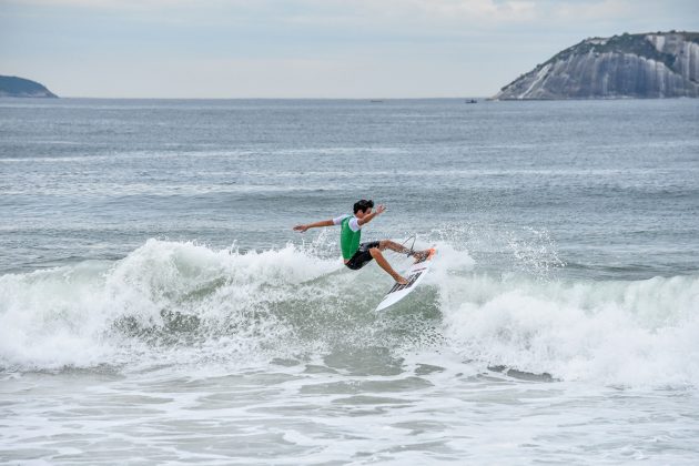 Hugo Alves, Posto 11, Leblon, Rio de Janeiro (RJ). Foto: Michel Sabbaga.