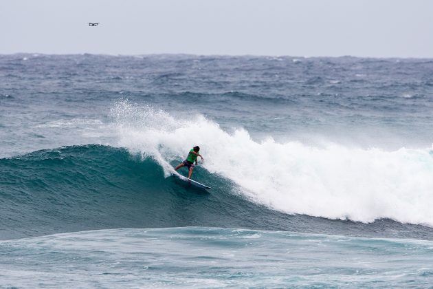 Imaikalani Devault, Vans World Cup of Surfing 2017, Sunset Beach, Havaí. Foto: © WSL / Heff.