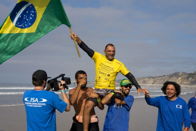 Alcino Pirata Neto, ISA World Adaptive 2017, La Jolla, Califórnia (EUA). Foto: ISA / Sean Evans .