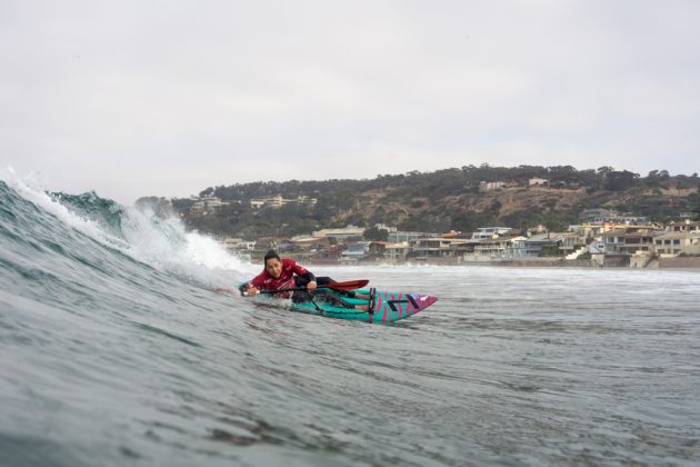 Alana Nichols, ISA World Adaptive 2017, La Jolla, Califórnia (EUA). Foto: ISA / Sean Evans .