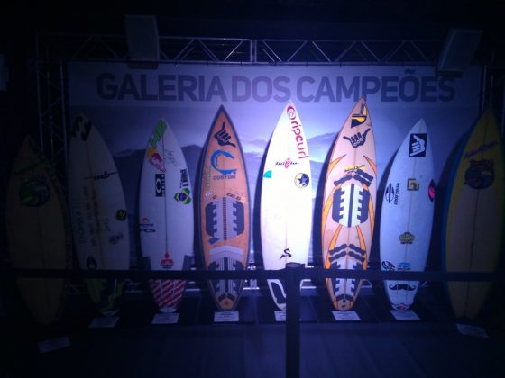 Galeria de pranchas campeãs, Prêmio do Surfe Catarinense 2017, Florianópolis (SC). Foto: Marcio David.