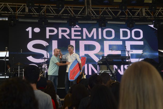 Maurio Borges e Celso Ramos, Prêmio do Surfe Catarinense 2017, Florianópolis (SC). Foto: Marcio David.