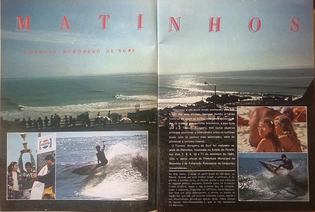 Matinhos é destaque na revista Visual Esportivo, Guia Surfe no Brasil. Foto: Reprodução.