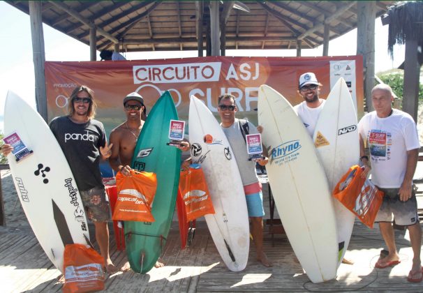 Pódio Master, Circuito ASJ 2017, Joaquina, Florianópolis (SC). Foto: Basilio Ruy/Prime.Press07.