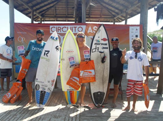 Pódio Surf Adaptado, Circuito ASJ 2017, Joaquina, Florianópolis (SC). Foto: Basilio Ruy/Prime.Press07.