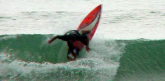 Chuva e mar pequeno roubam a cena em Floripa